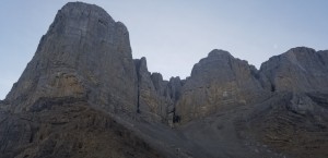 West Face Of Roche Miette     